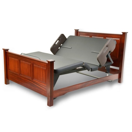 Assured Comfort Signature Twin Bed Only W/ HB&FB Mahogany